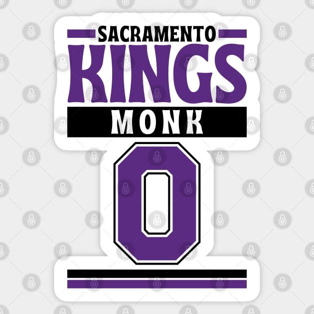 Sacramento Kings Monk 0 Limited Edition Sticker by Astronaut.co